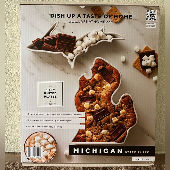 Michigan Shaped Baking Dish Set by Lark At Home - Picture 2 of 16